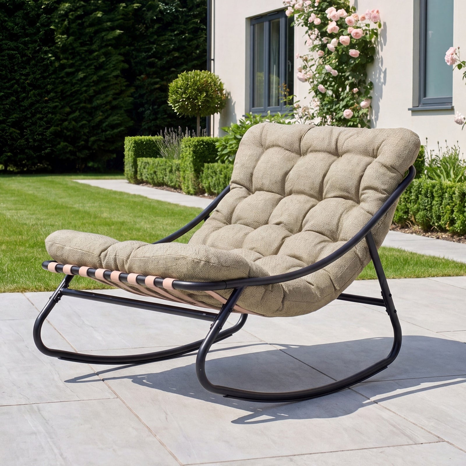 Solace Outdoor Rocking Chair | One Size | Pistachio