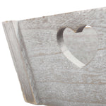 Oak Effect Wooden Packing Crate | Set-of-3 | Brown