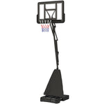 Adjustable Basketball Hoop, Rebound System | Black