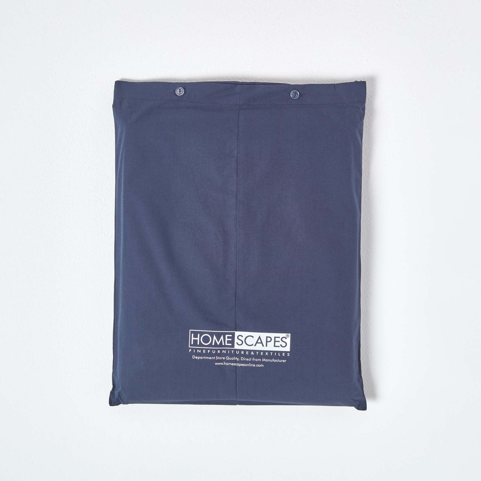 Egyptian Cotton Deep Fitted Sheet 200 Tc | Single | Navy Blue