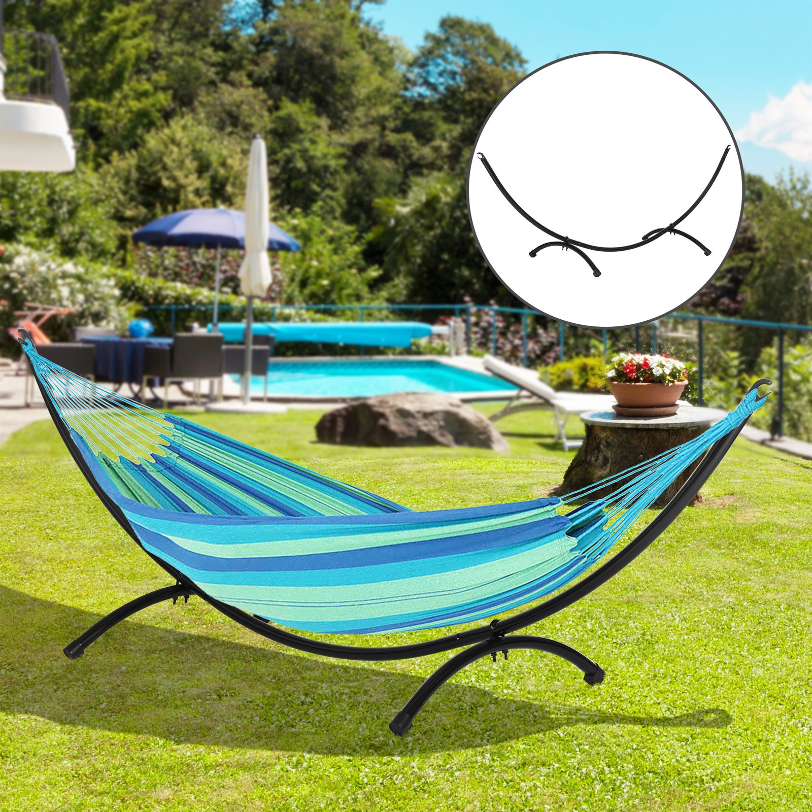 3m Universal Hammock Stand Metal Frame–stand Only