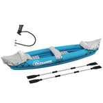 2-person Kayak, Air Pump, Oars, Blue | Blue