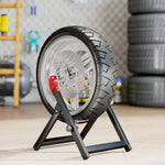 Steel Motorcycle Wheel Balancer Truing Stand With Spoke Wrench