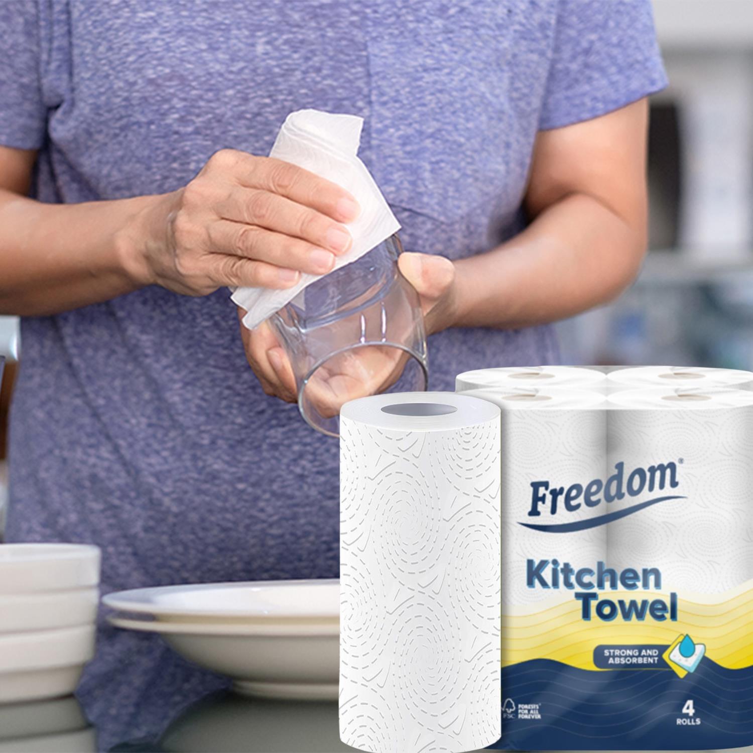 Rhino Kitchen Paper Towels | 72 Rolls