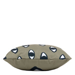 Indoor Outdoor Cushion Green Eyes Water Resistant Cushions