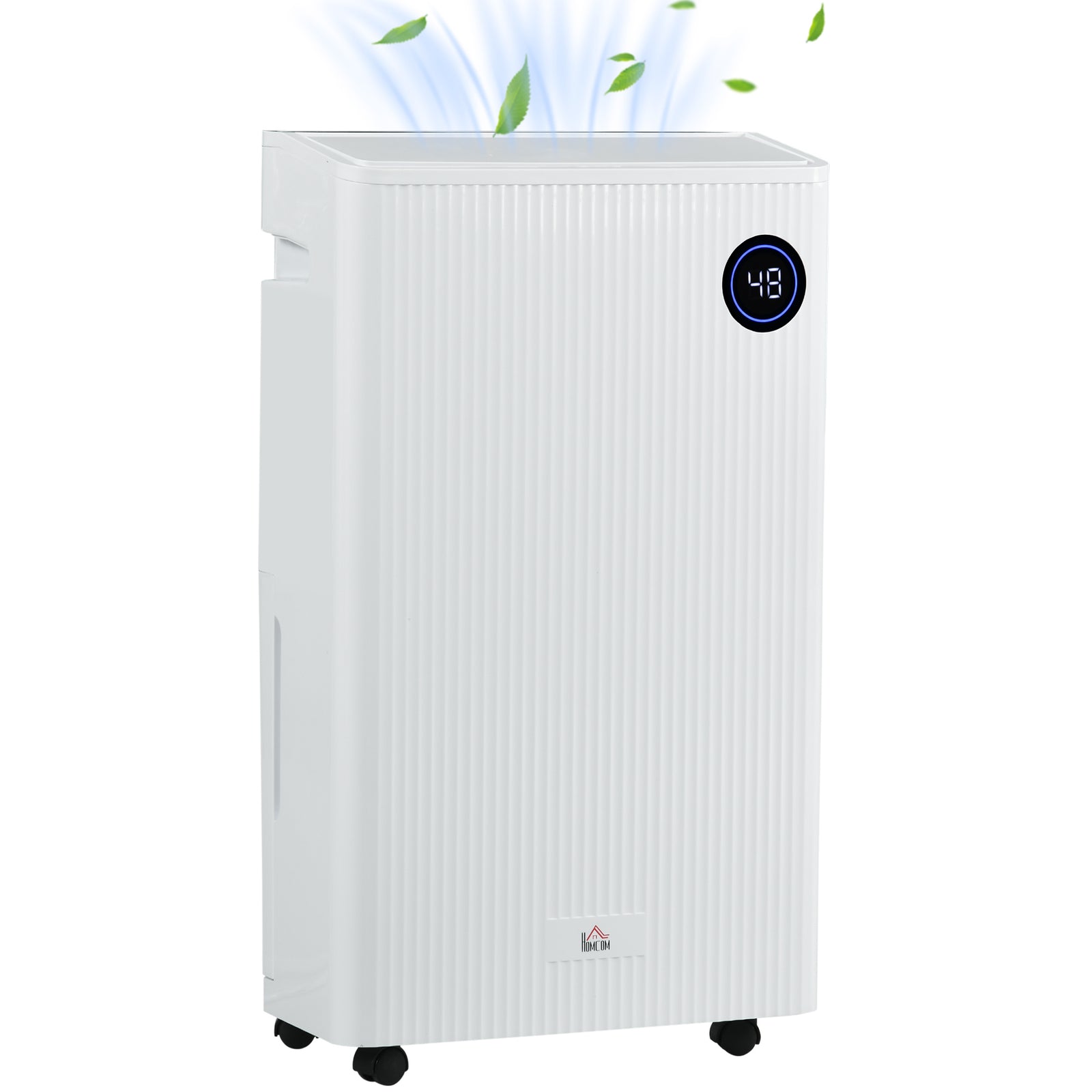16l Per Day Quiet Air Dehumidifier With Purifier Uvc Timer | One Size | White