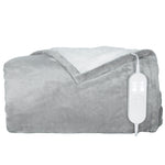Heated Throw Blanket With 10 Heat Levels And 10h Timer, Grey