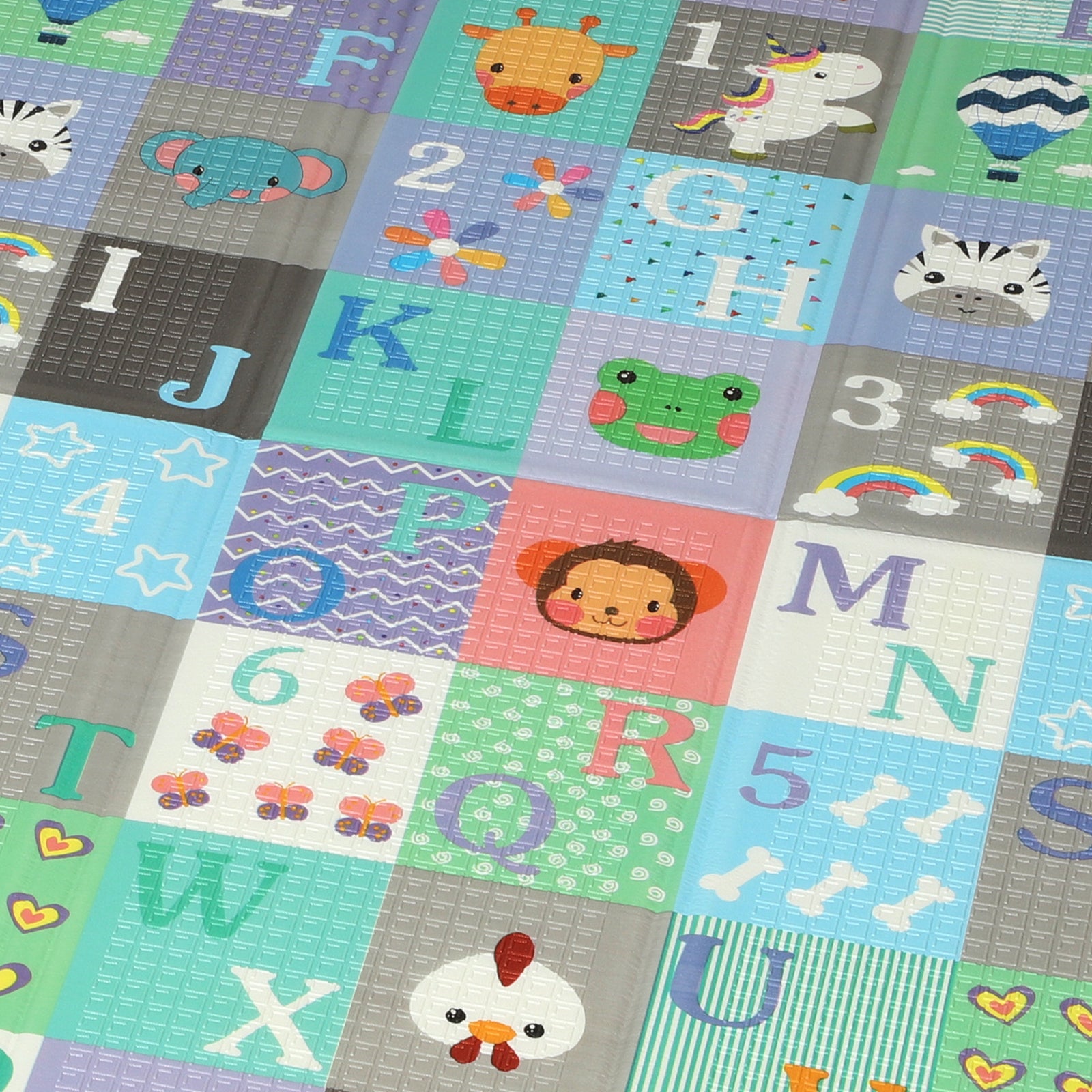 Foldable Baby Play Mat, Waterproof Activity Playmat