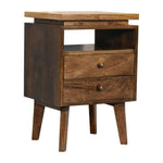 Solid Wood Platform Bedside