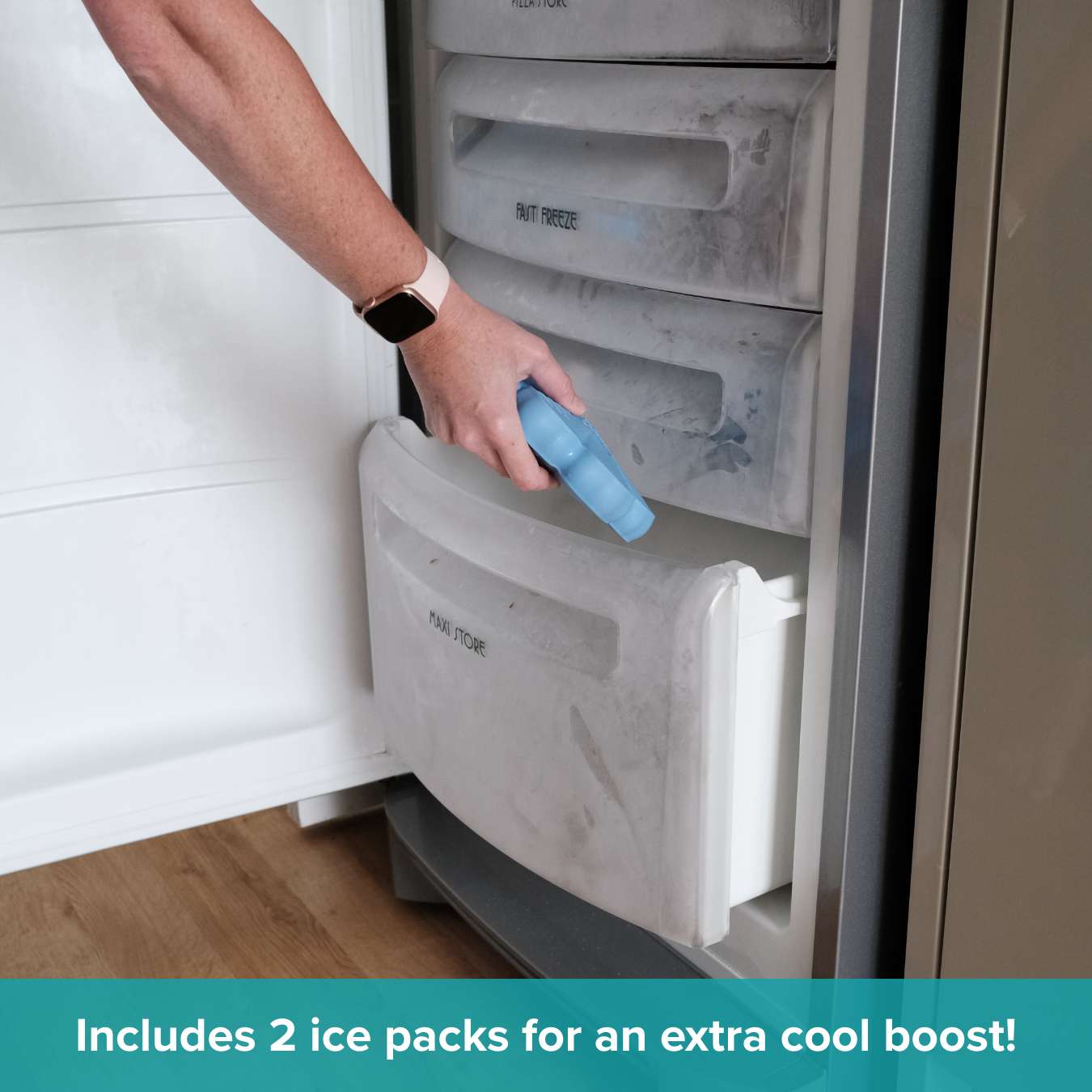 Fast Chill Tower - Evaporative Cooling Tower Fan With Water Tank | 7l | White