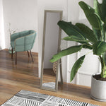 37 X 157 Cm Full Length Mirror With Frame For Bedroom | Grey