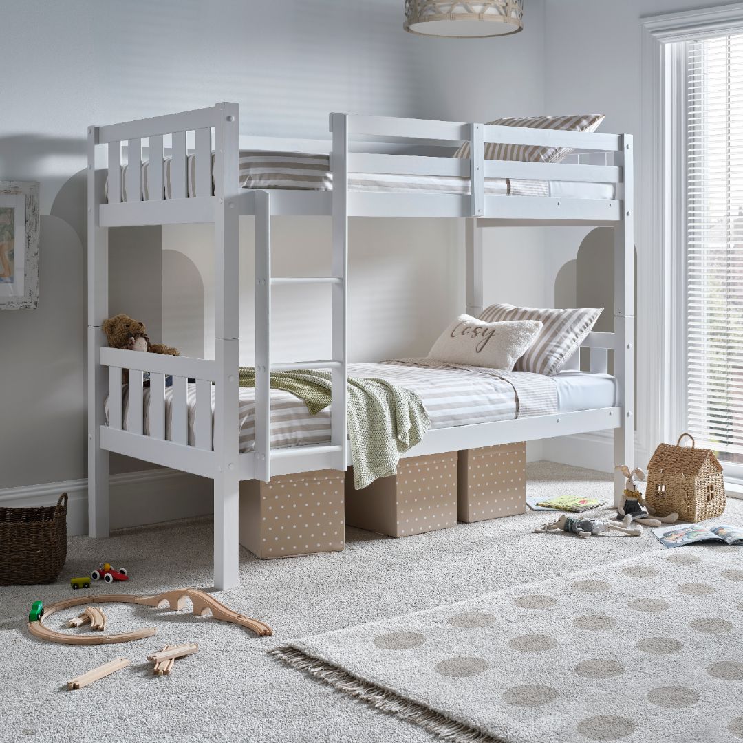 Icon Wooden Bunk Bed | Single | White