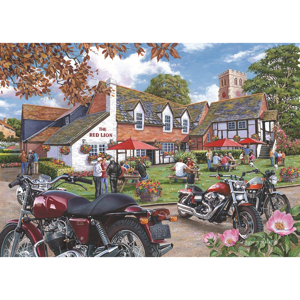 Easy Riders - 1000 Piece Jigsaw Puzzle For Adults