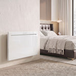 Smart Electric Panel Heater, Freestanding Wall Mounted | 1000w | White