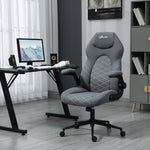 Adjustable Swivel Home Office Chair | Dark Gray