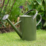 Galvanised Steel Watering Can | Almond Cream