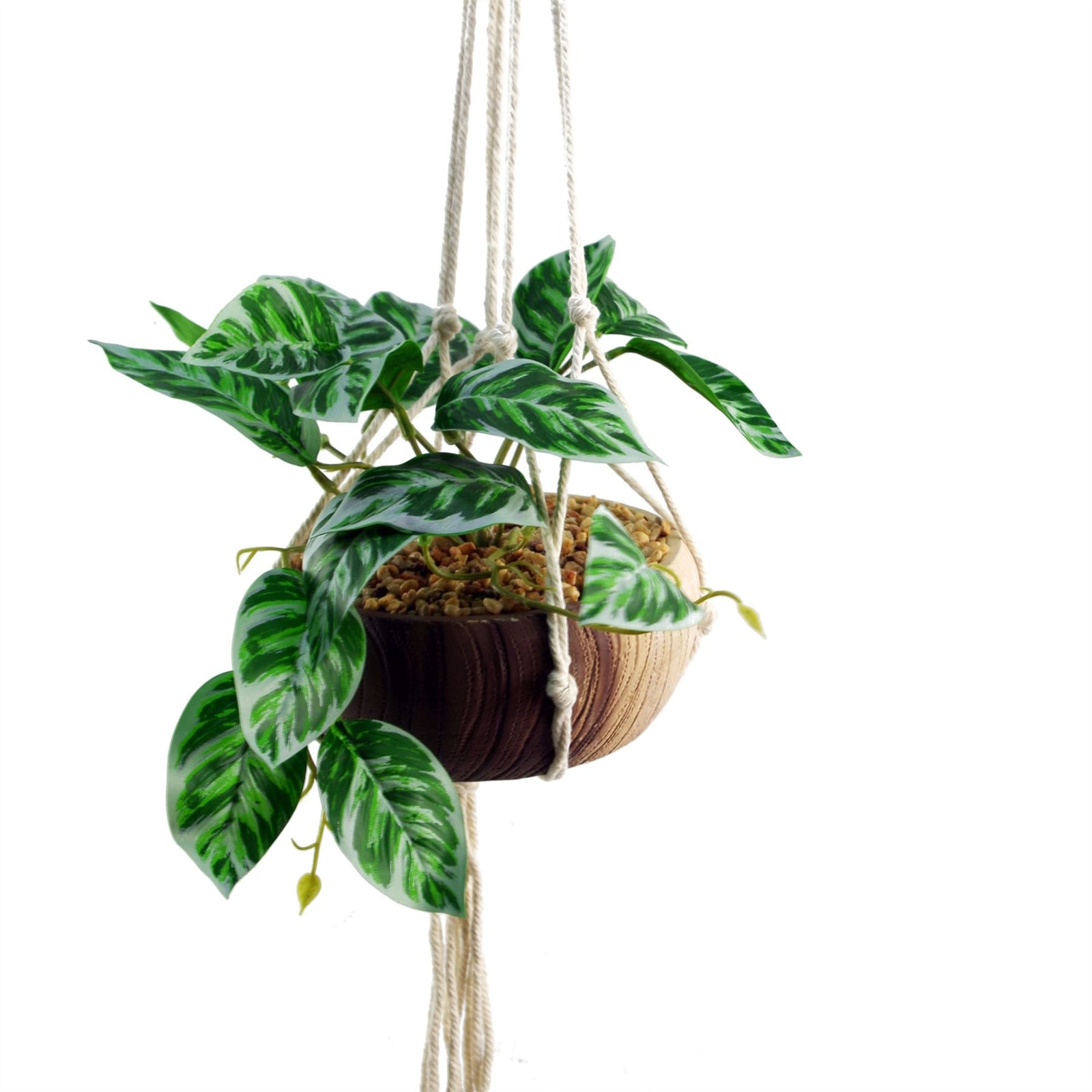 85cm Hanging Artificial Pothos Plant With Planter