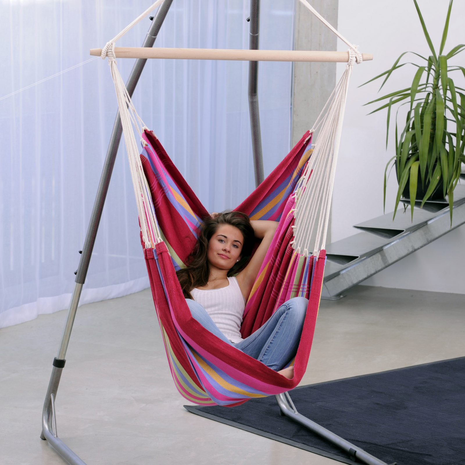 Brasil Hanging Hammock Chair - Grenadine