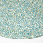 Handwoven Round Placemats Set Of 4 | 40cm | Green
