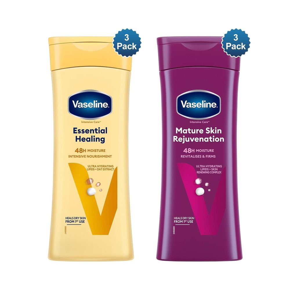Intensive Body Lotion Essential Healing & Mature Skin 400ml | Set-of-3