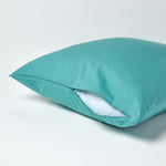 Continental Egyptian Cotton Pillowcase 200 Tc | 80cm x 80cm | Teal