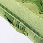 Morocco Striped Cotton Floor Cushion | 40cm x 40cm | Green