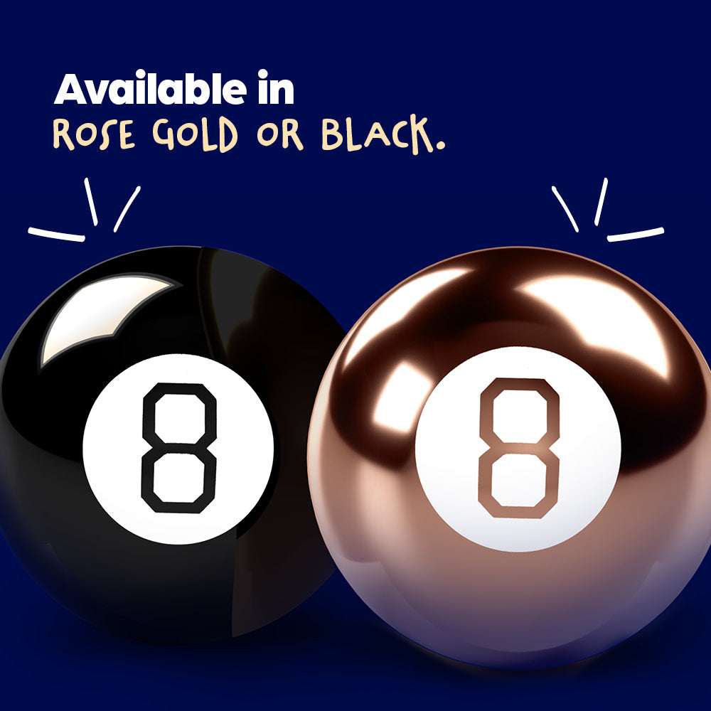 Wicked Gizmos Mystic 8 Ball Retro Black Fortune Telling Mystic Toy Gift