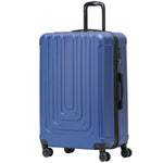 Large 30" Hard Shell Check In Suitcase 8 Spinner Wheels Hold Luggage | Large | Navy Blue