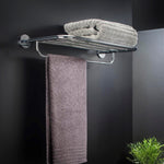 Towel Rack 57,5cm, Silver, Anti-corrosion, Architect S+ Collection