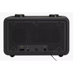 Revival Rest Digital Fm/dab Bluetooth Bedside Clock Radio | Black