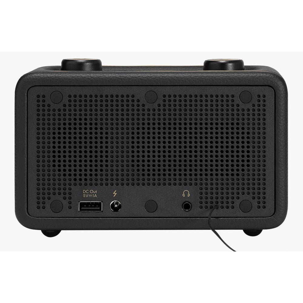 Revival Rest Digital Fm/dab Bluetooth Bedside Clock Radio | Black