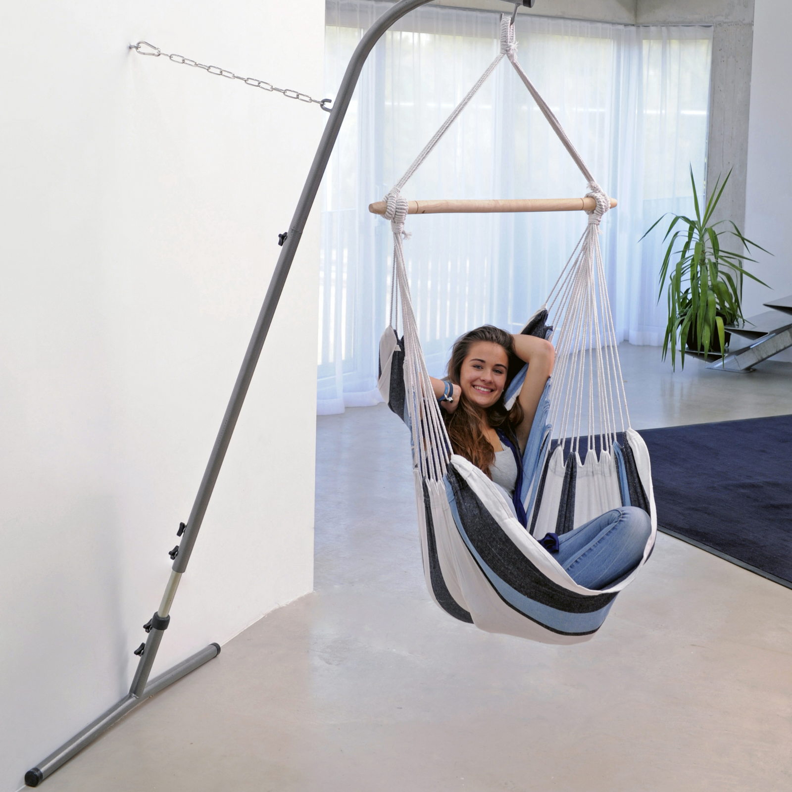 Havanna Hanging Hammock Chair - Marine