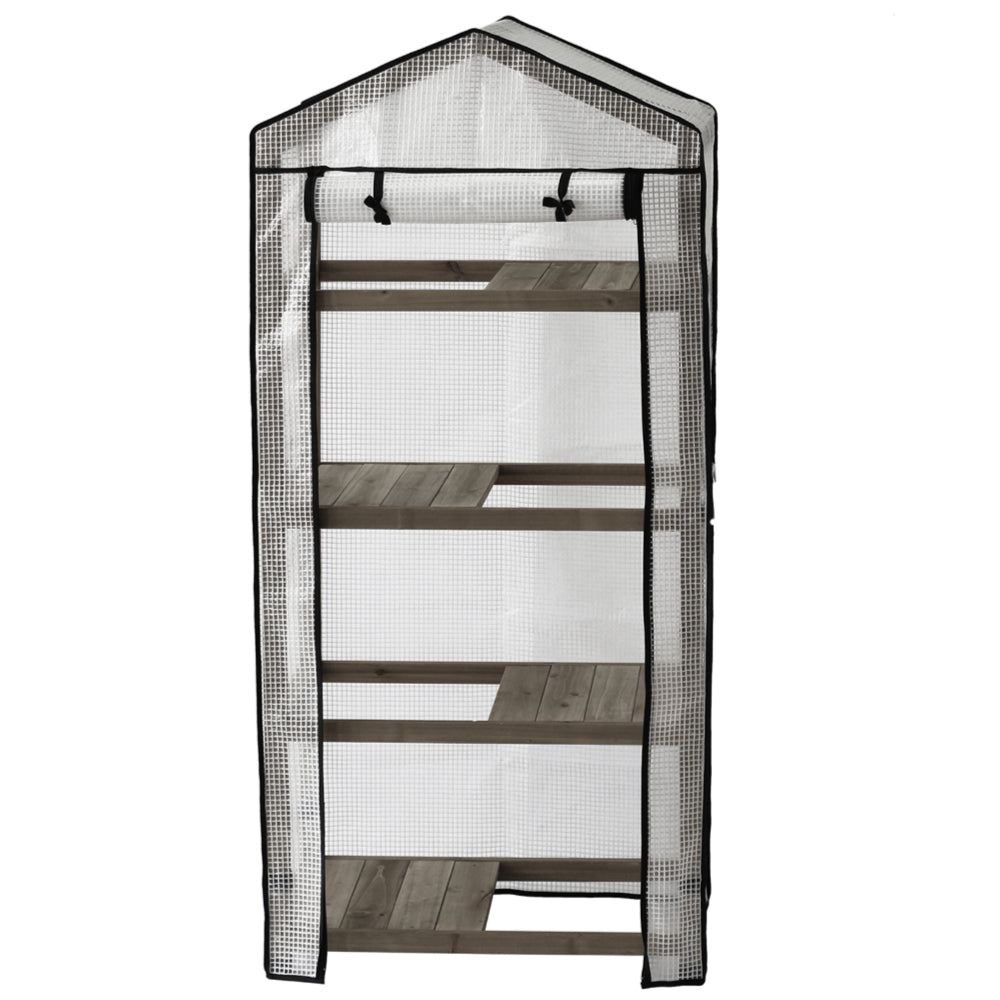 Nursery Greenhouse 4 Tier | Grey
