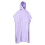 Womens/ladies Lagoon Microfibre Poncho | One Size | Purple