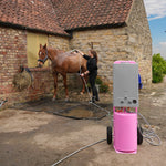 Deluxe Portable Horse Shower | Pink