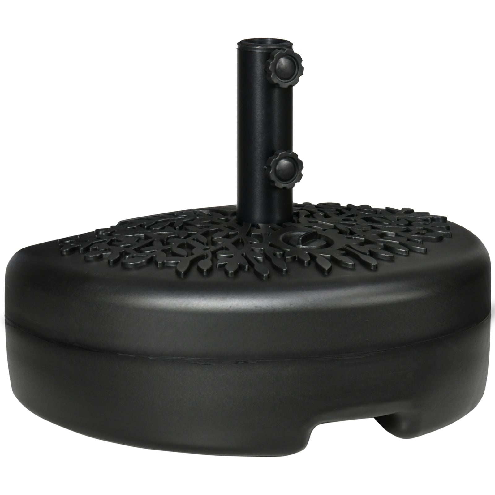 Half Round Patio Umbrella Base For 3.8 Cm Or 4.8 Cm Pole