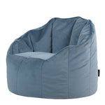 Sirena Scallop Chair Bean Bag | Blue