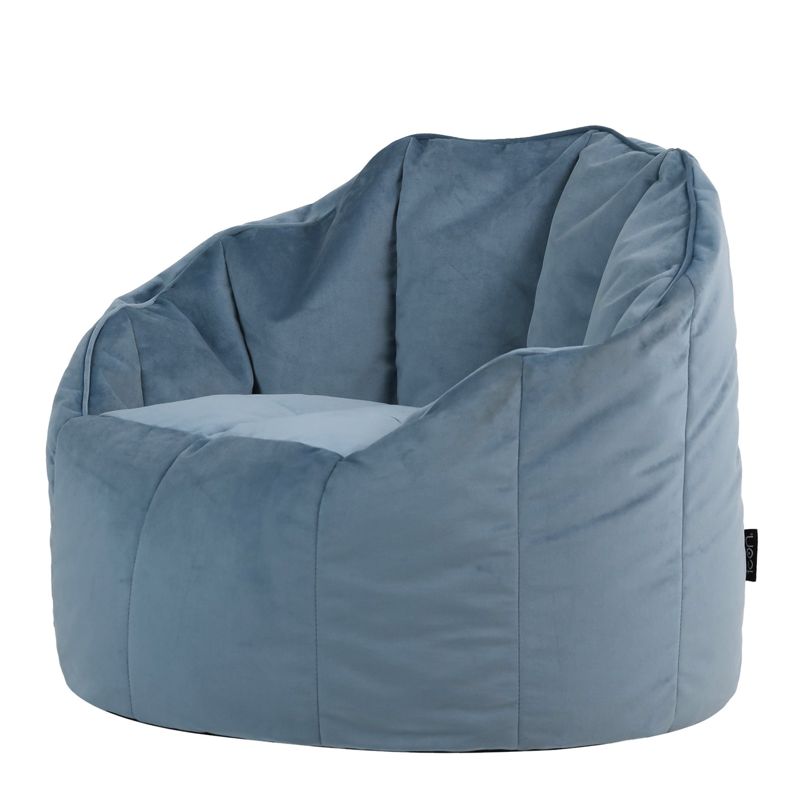 Sirena Scallop Chair Bean Bag | Blue