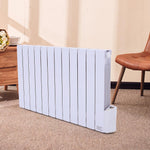 12 Fins 2000w Electric Oil Filled Radiator Space Panel Heater With Led Screen