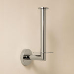 Vertical Toilet Roll Holder, Chrome, Hidden Fixings, Start Collection