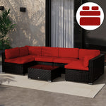 Outdoor Sofa Cushion Covers | Red