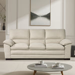 Ramona Soft Fabric 3 Seat Sofa | Ecru