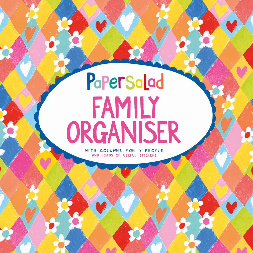 2026 Family Organiser Calendar (with Stickers) Official Product