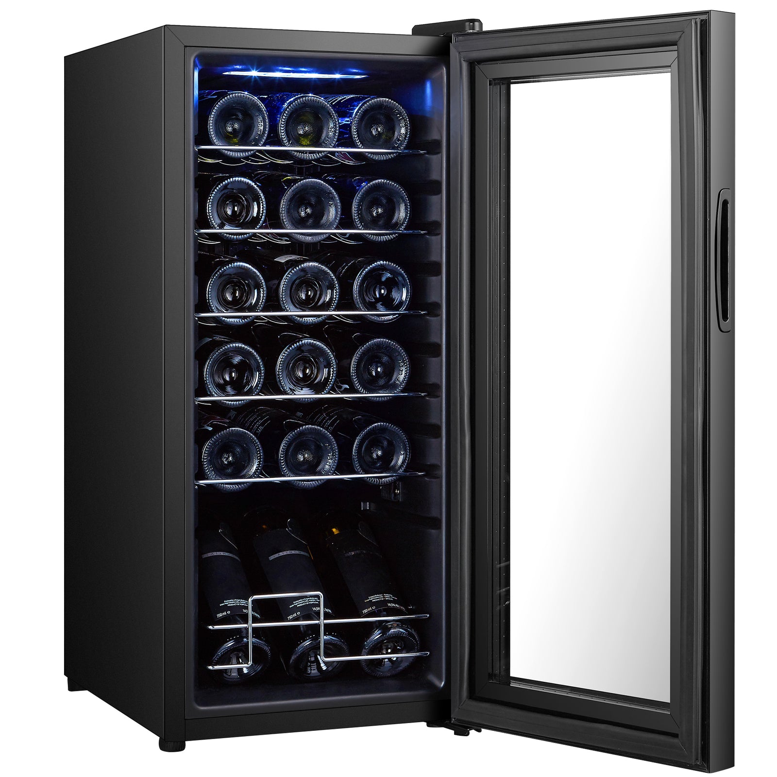 50l Undercounter Wine Cooler Fridge With Led Light