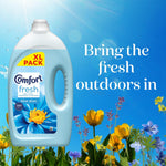 Fresh Blue Skies Liquid Fabric Conditioner, 80 Washes 2.4l, 4 Pack