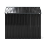 8.3 X 5.4ft Durable Metal Storage Shed With Lockable Double Doors Apex Roof Garden Shed