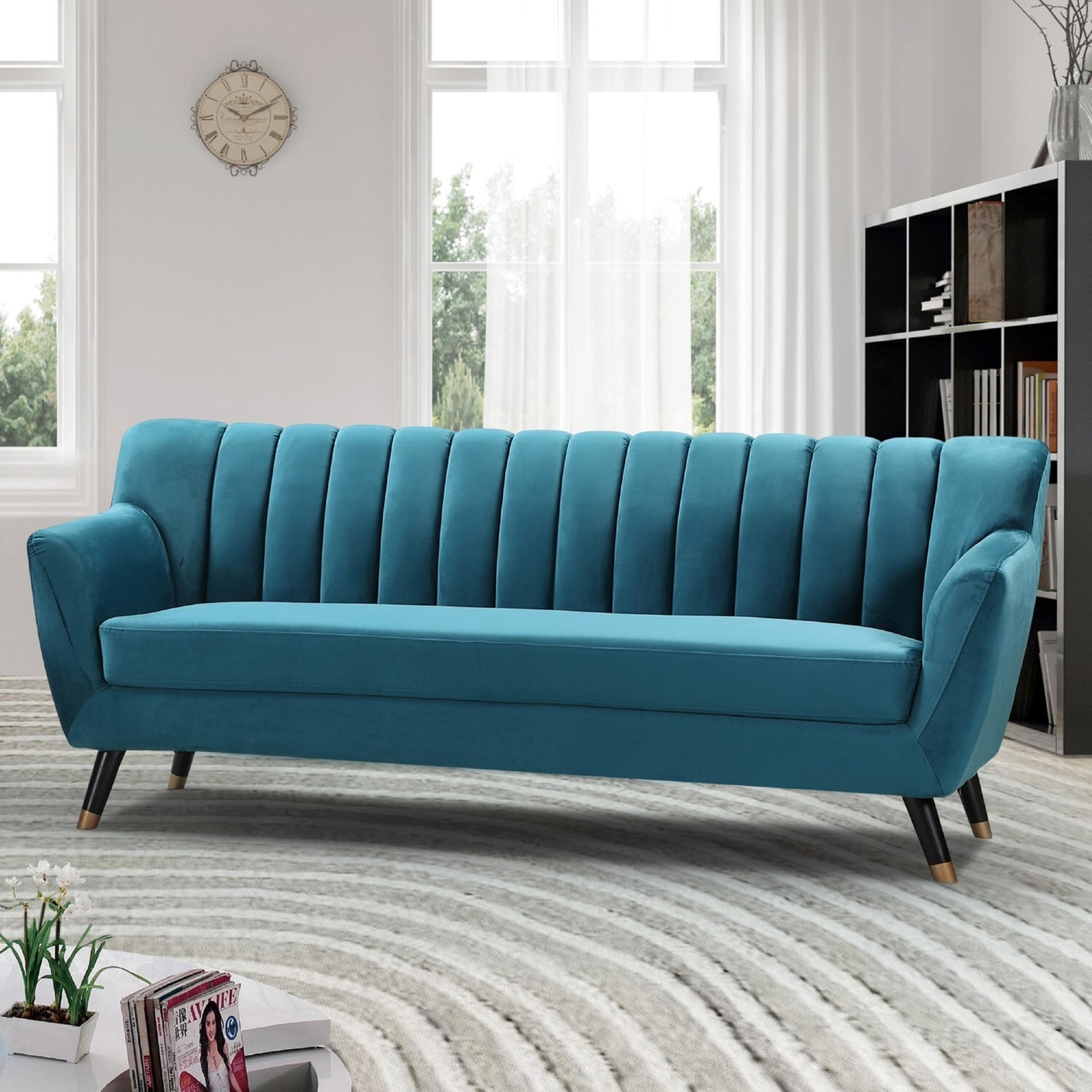 Morgan 3 Seat Sofa | 3 | Teal