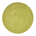Hand Tufted Plain Cotton Large Round Rug | 70cm x 70cm | Green