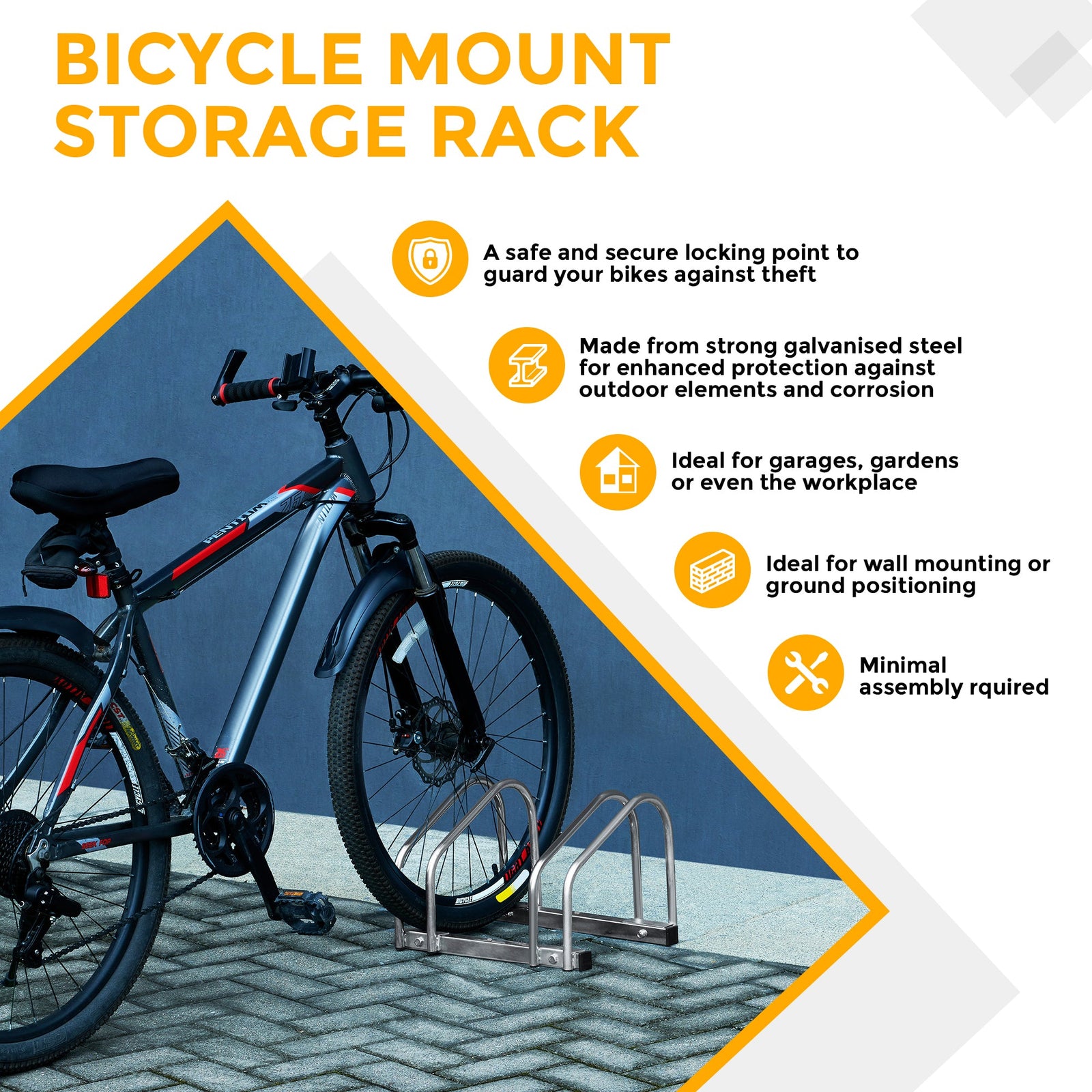 2 Bike Rack Stand