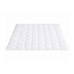 Duvet Goose Down Quilt 12tog 100% Cotton Cover Washable | King | White